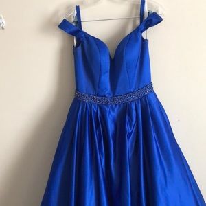Royal Blue Sherri Hill Ballgown